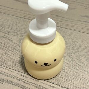 Preowned Cute Yellow Bear Soap Pump Dispenser Excellent Condition